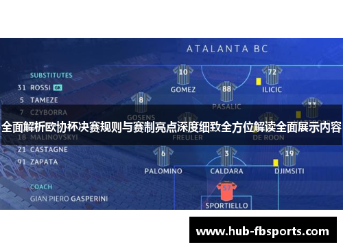 全面解析欧协杯决赛规则与赛制亮点深度细致全方位解读全面展示内容